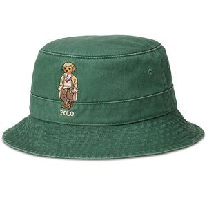 Polo Ralph Lauren's iconic mascot is dressed for the season on this cotton twil